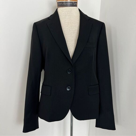 TAGLIATORE Black Virgin Wool Blazer Jacket size 46/S (410) - Picture 1 of 8